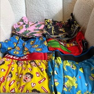 6 pairs of boxers!